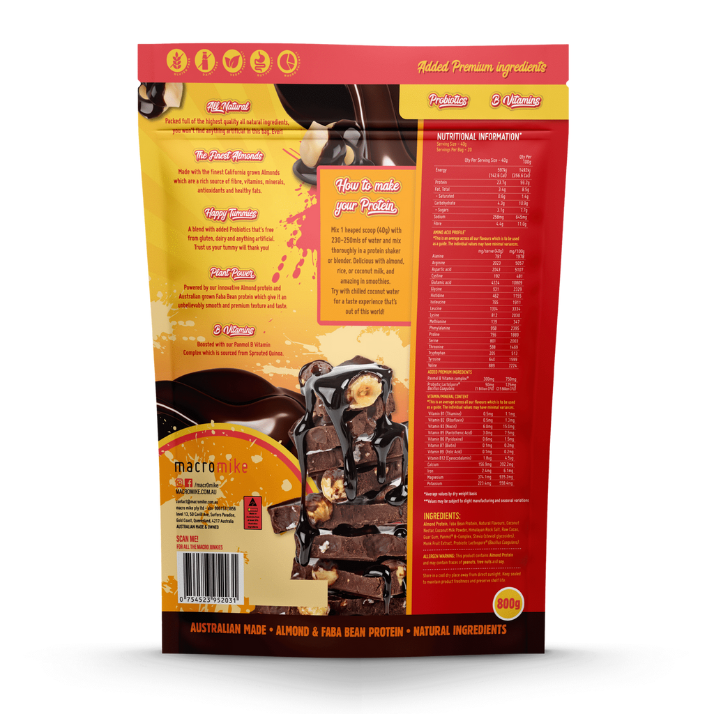Macro Mike – Premium Almond Protein